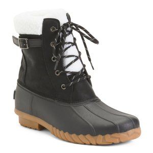 IZOD Duck Boots New Box Women Size 8